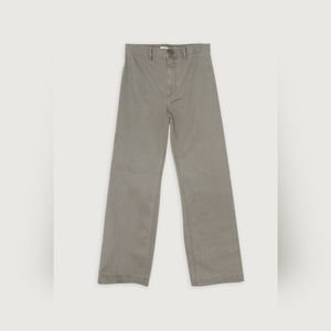 Oak + Fort STRAIGHT LEG TWILL PANT